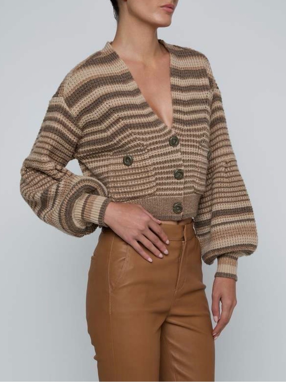 L'Agence Christabel Cardigan Sweater NWT